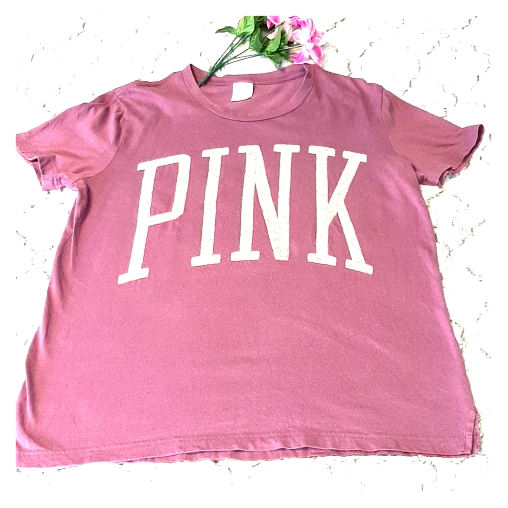 Victoria Secert Pink Color Purple Top Sz M